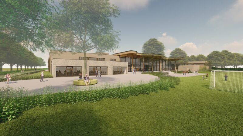 nieuwbouw Sprengenbeek College Epe